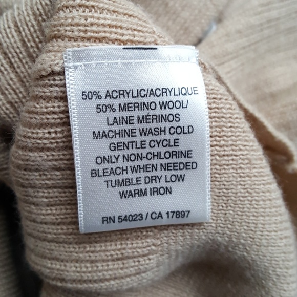 Old Navy Button Up Tan Sweater - Picture 7 of 7